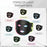 7-Color Photon Spectrum LED Face Mask for Skin Rejuvenation Light Therapy Beauty Device Gift - Black - 6
