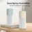 400ml Dual Mist Humidifier USB Portable Moisturizer with Night Light for Home / Car Atomizer - Green - 2
