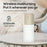 400ml Dual Mist Humidifier USB Portable Moisturizer with Night Light for Home / Car Atomizer - Green - 4
