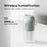 300ml Dual Mist Humidifier Portable USB Air Moisturizer with Night Light for Car / Home / Office Desktop - Green - 5