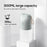 300ml Dual Mist Humidifier Portable USB Air Moisturizer with Night Light for Car / Home / Office Desktop - Green - 6