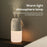 300ml Dual Mist Humidifier Portable USB Air Moisturizer with Night Light for Car / Home / Office Desktop - Green - 7