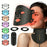 LED Light Therapy Mask 7 Color Silicone Face  /  Neck Beauty Device Skin Rejuvenation For Home Use - Black - 2