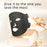 LED Light Therapy Mask 7 Color Silicone Face  /  Neck Beauty Device Skin Rejuvenation For Home Use - Black - 6