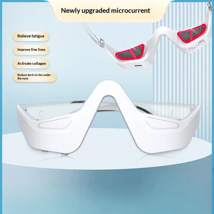 Microcurrent Red Light Therapy Eye Massager Device Dark Circle Reducer Beauty Instrument - 1St Generation - 4