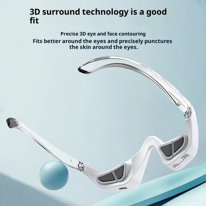 Microcurrent Red Light Therapy Eye Massager Device Dark Circle Reducer Beauty Instrument - 1St Generation - 5