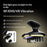 BP-206 Waterproof Hair Oil Applicator RF/EMS Red and Blue Light Therapy Scalp Massage Comb for Hair Growth - Black+Gold - 3