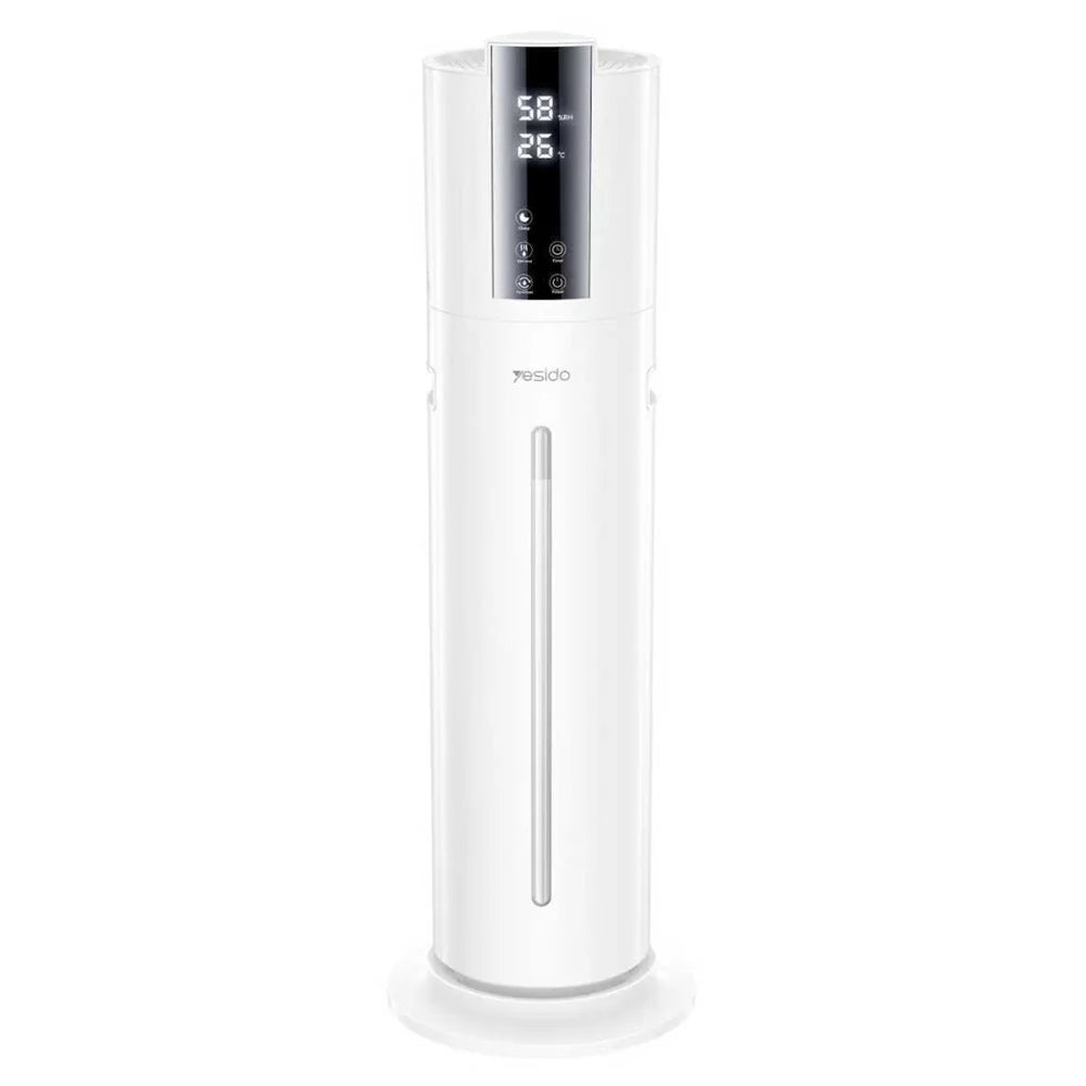 YESIDO EC31 Smart Humidifier 9L Large Capacity Tank Ultrasonic Tower Humidifier with Timer for Bedroom Living Room - EU Plug/White - 1