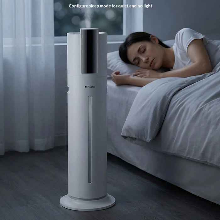 YESIDO EC31 Smart Humidifier 9L Large Capacity Tank Ultrasonic Tower Humidifier with Timer for Bedroom Living Room - EU Plug/White - 3
