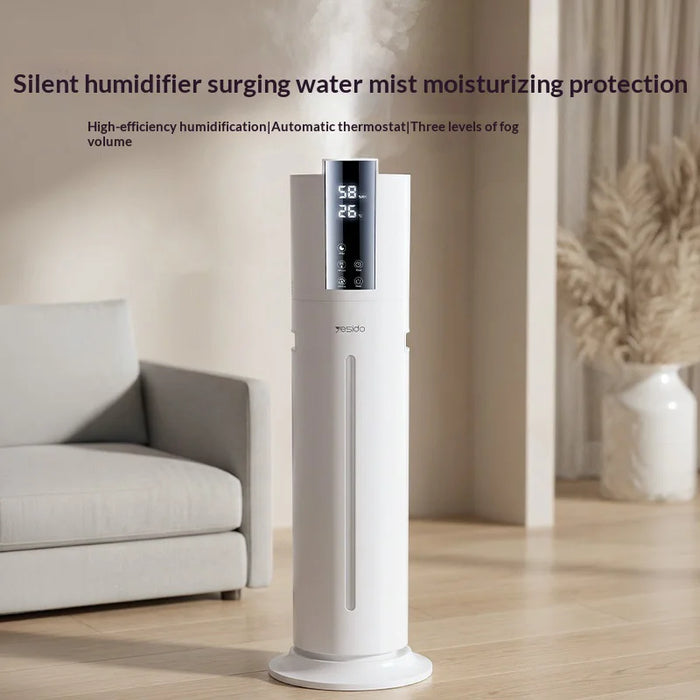 YESIDO EC31 Smart Humidifier 9L Large Capacity Tank Ultrasonic Tower Humidifier with Timer for Bedroom Living Room - EU Plug/White - 6