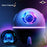 MJ046 Space Capsule Astronaut Humidifier USB Powered Mute Home Office Mist Diffuser with Night Light - White - 4