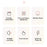 K6 USB Rechargeable 4L Air Humidifier Desktop Aromatherapy Diffuser Touch Control Mist Humidifier - White - 5