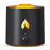 V8 Simulation Flame Aroma Essential Oils Diffuser Quiet Operation 180ML Air Humidifier - Black - 1