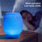 A07 Lantern Shape 200ml Ultrasonic Aroma Diffuser Household Silent Air Humidifier Two-Mode Fog Maker Mist Sprayer with Colorful Light, Remote Control - 2