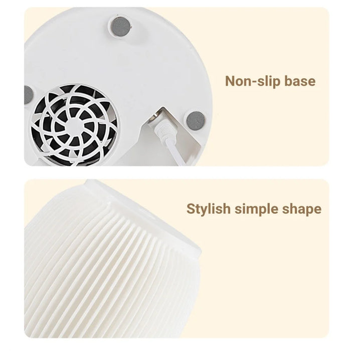 A07 Lantern Shape 200ml Ultrasonic Aroma Diffuser Household Silent Air Humidifier Two-Mode Fog Maker Mist Sprayer with Colorful Light, Remote Control - 5