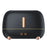 A318 Simulation Flame Aroma Air Humidifier LED Colorful Light Desktop Mist Humidifier Aromatherapy Diffuser for Home Office - Black - 1