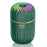 300ml Mini Humidifier Portable Air Purifier Car Office Atomizer Household Humidifier with Colorful Light - US Plug / Green - 1