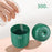 300ml Mini Humidifier Portable Air Purifier Car Office Atomizer Household Humidifier with Colorful Light - US Plug / Green - 3