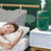 300ml Mini Humidifier Portable Air Purifier Car Office Atomizer Household Humidifier with Colorful Light - US Plug / Green - 4