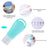 H01244 21Pcs Toiletries Travel Bottle Set Leak Proof Refillable Container for Lotion Liquid Shampoos - Style A - 3