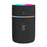 220ml Mini Humidifier Portable Air Purifier Car Office Atomizer Household Aroma Diffuser with Colorful Light - Black / US Plug - 1