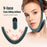 Microcurrent EMS Face Slimming Instrument Facial Lifting Intelligent Light V Line Face Beauty Device - Blackish Green - 2