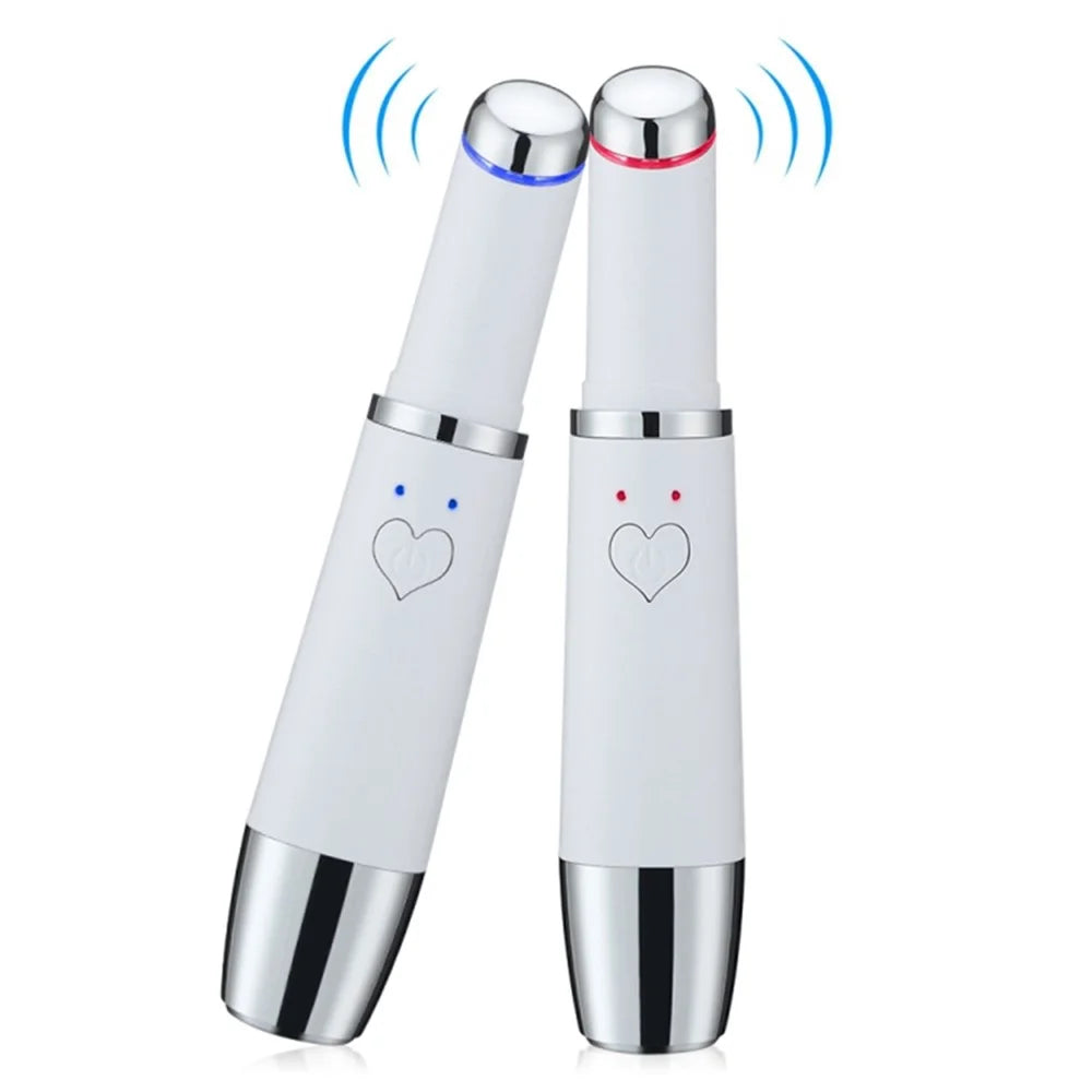 Portable Eye Massager Wand Heated / Vibration Treatment Fine Lines Remover Enhance Product Absorption - 6