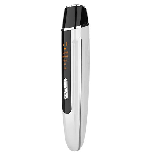 ES-1101 Colorful Light Radiofrequency Eye Beauty Instrument Portable Mini Eye Massager Gift with 4 Modes - White - 1