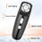 MO-1 Mini Pro Radio Frequency Beauty Device Ultrasonic Facial Massager Beauty Instrument - Black+White / US Plug - 4