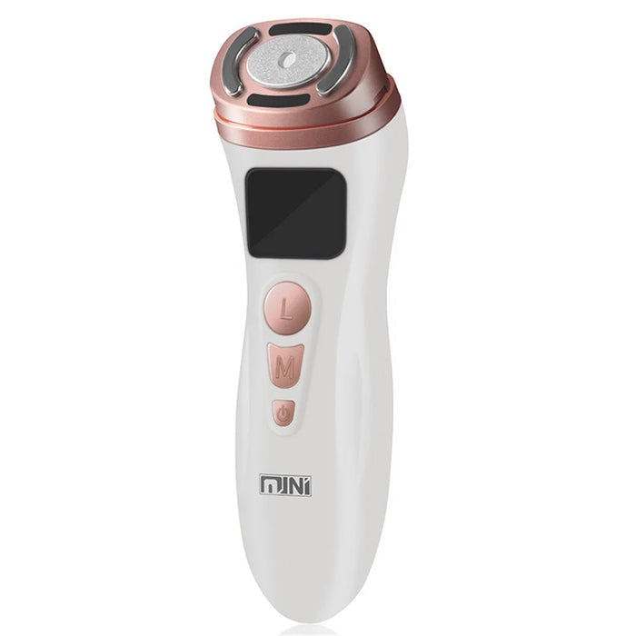 Mini Ultrasonic Facial Massager Radio Frequency Instrument Face Lifting Firming Rejuvenation Beauty Device - US Plug - 1
