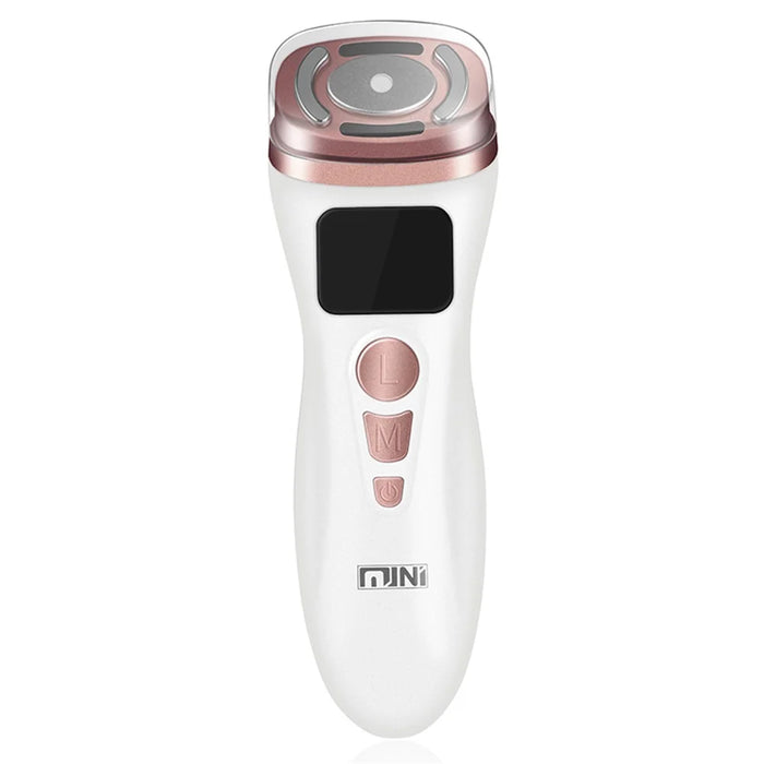 Mini Ultrasonic Facial Massager Radio Frequency Instrument Face Lifting Firming Rejuvenation Beauty Device - US Plug - 2