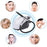 BS-103 Beauty Salon High Pressure Oxygen Injection Device Household Handheld Facial Nano Spray Moisturizing Machine, CE Certified (ST) - EU Plug - 3
