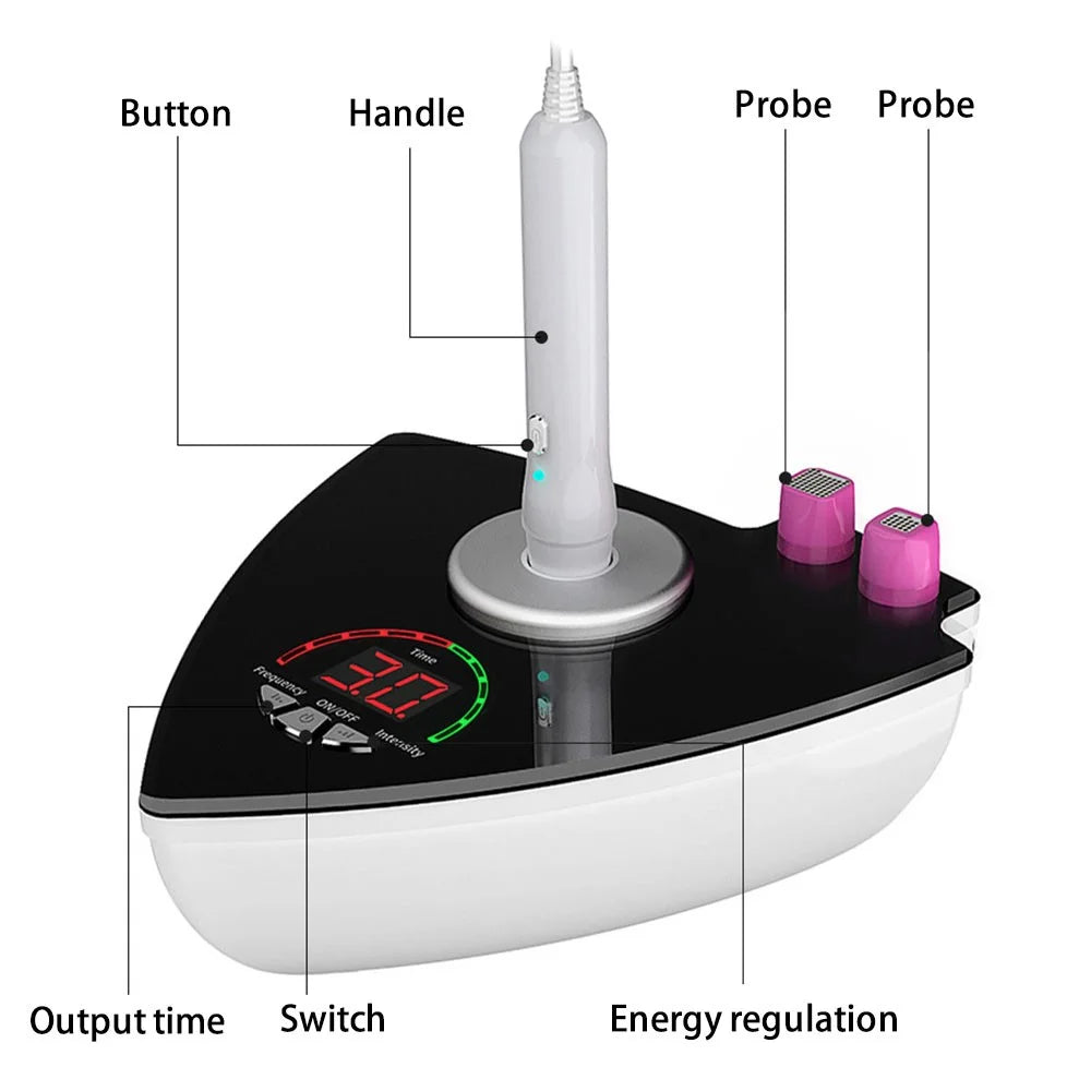SP-107 Facial Home Importer EMS Lifting Firming RF Radio Frequency Device Gift, CE Certified (ST) - EU Plug - 5
