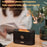 DQ701A 7-Color Aroma Diffuser Humidifier Desktop Simulation Flame Humidifier Fog Maker - Black - 6