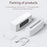 DQ709 Colorful Simulation Flame USB Humidifier Home Office Desktop Aromatherapy Mist Diffuser - Black - 7