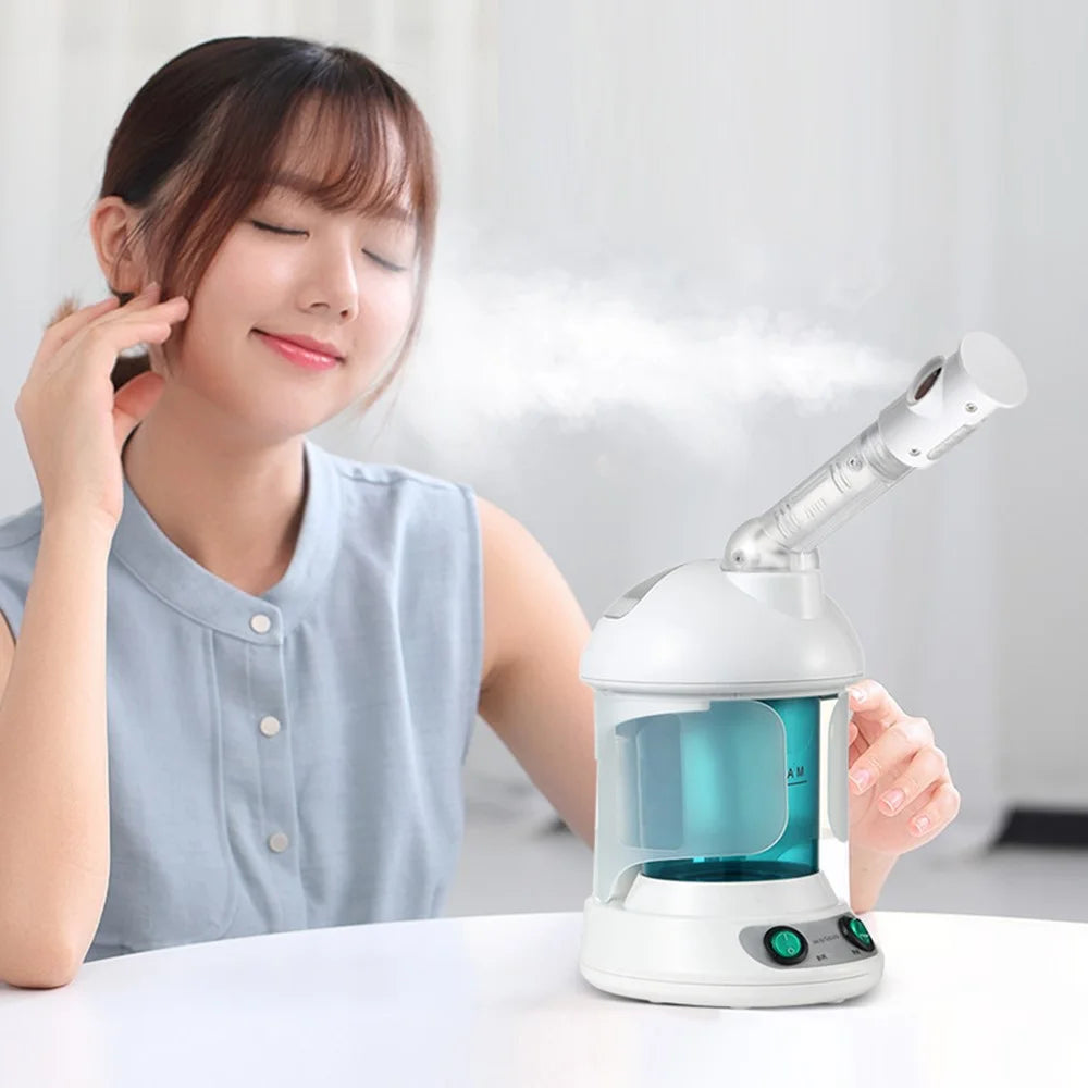 K.SKIN KD2328 Hot Spray Face Steamer Nano Ion Mist Face Moisturizing Home Skin Beauty Device - EU Plug - 6
