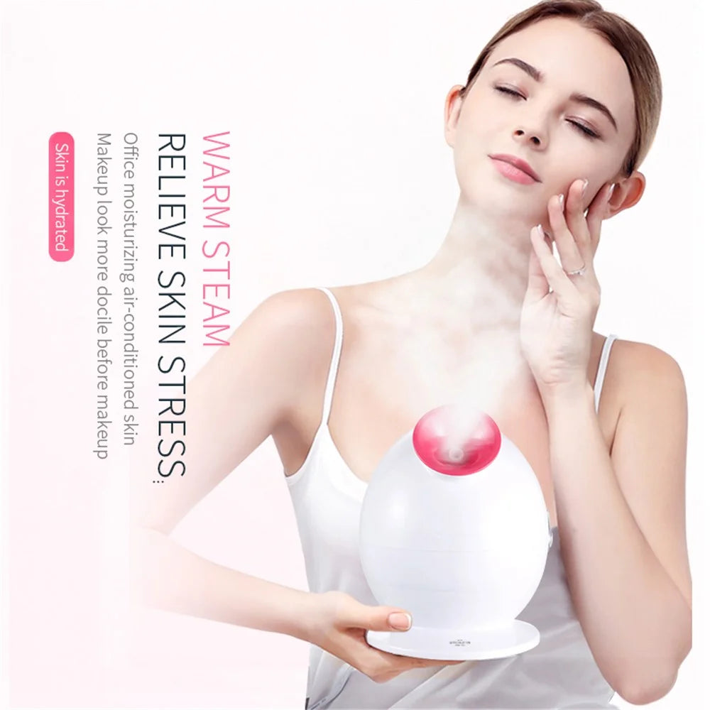 K.SKIN KD233 Hot Spray Face Steamer Nano Water Replenishment Face Moisturizing Skin Beauty Device - UK Plug - 2