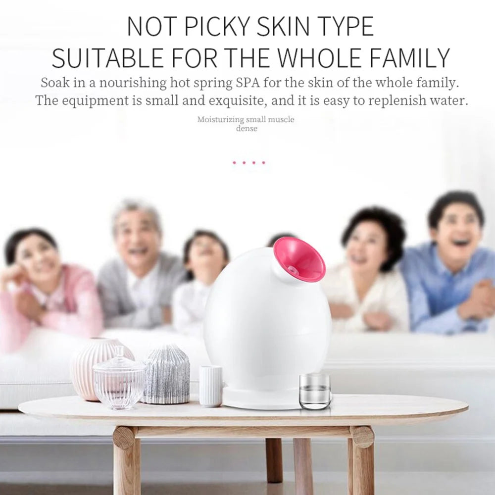 K.SKIN KD233 Hot Spray Face Steamer Nano Water Replenishment Face Moisturizing Skin Beauty Device - UK Plug - 4