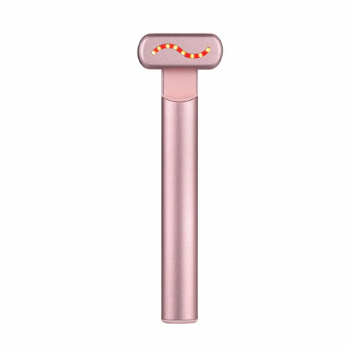 YA-113 EMS Microcurrent Heating Eye Cream Introducer Eye Massager Beaty Device - Pink - 1