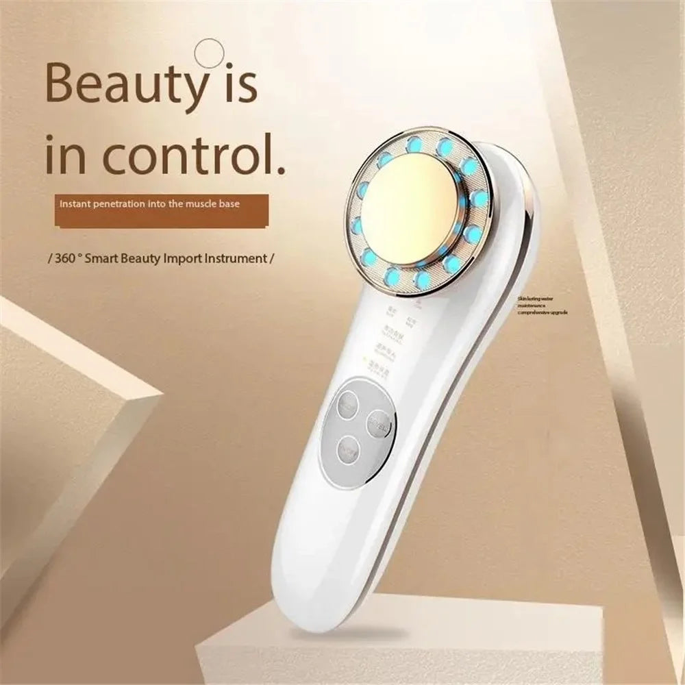 ES-1022 Home Essence Face Beauty Device Mask Facial Massager Cleanser - 2