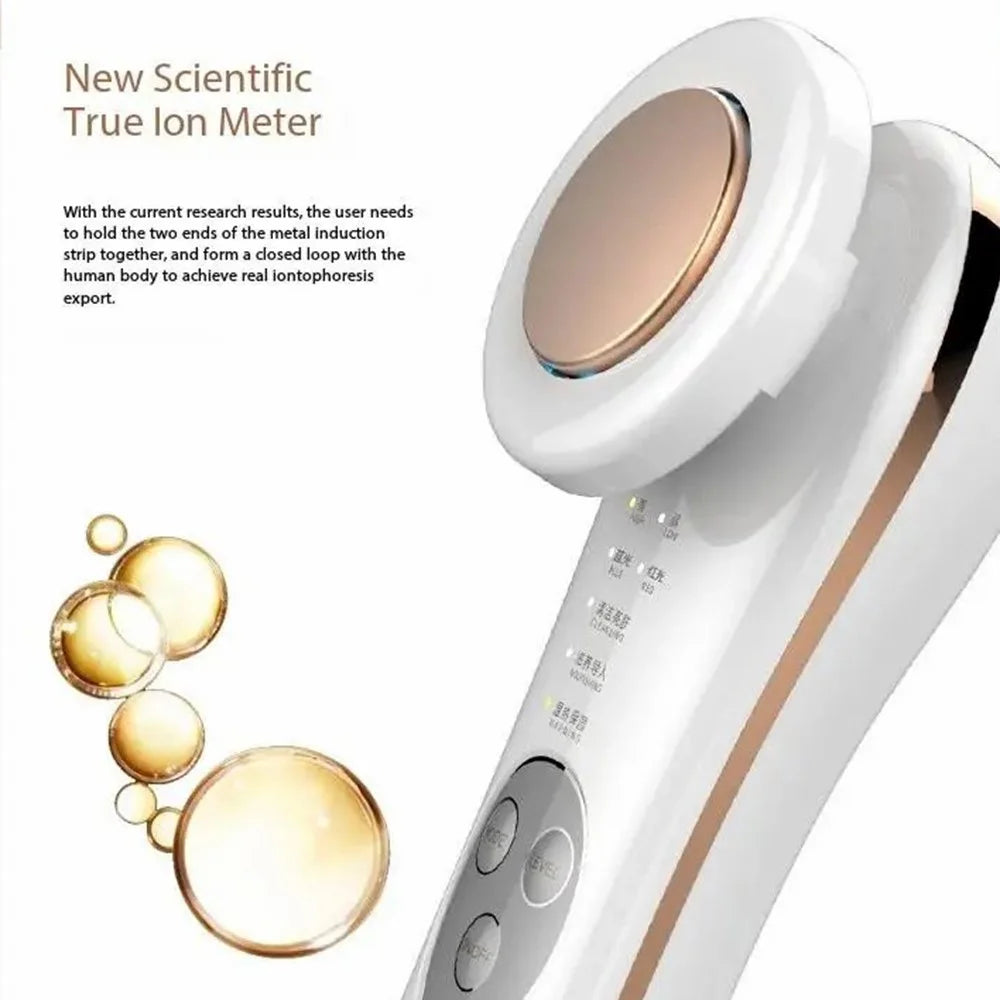 ES-1022 Home Essence Face Beauty Device Mask Facial Massager Cleanser - 3