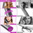 JFQ-01 Automatic Curling Iron Rotating Hair Curler Wand LCD Display Ceramic Wave Hair Curler - Black - 7