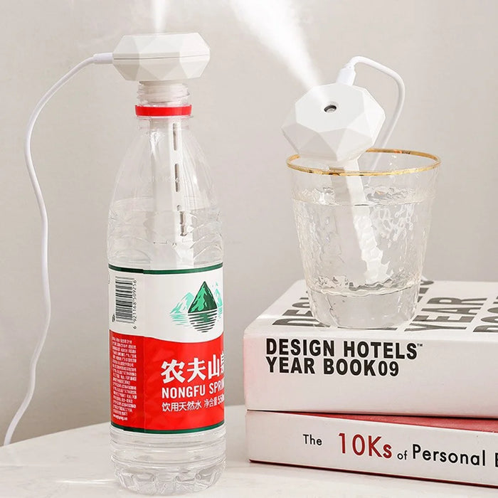 Donut Air Humidifier Bedroom Desktop USB Mini Mist Diffuser Mineral Water Bottle Humidifier - 3