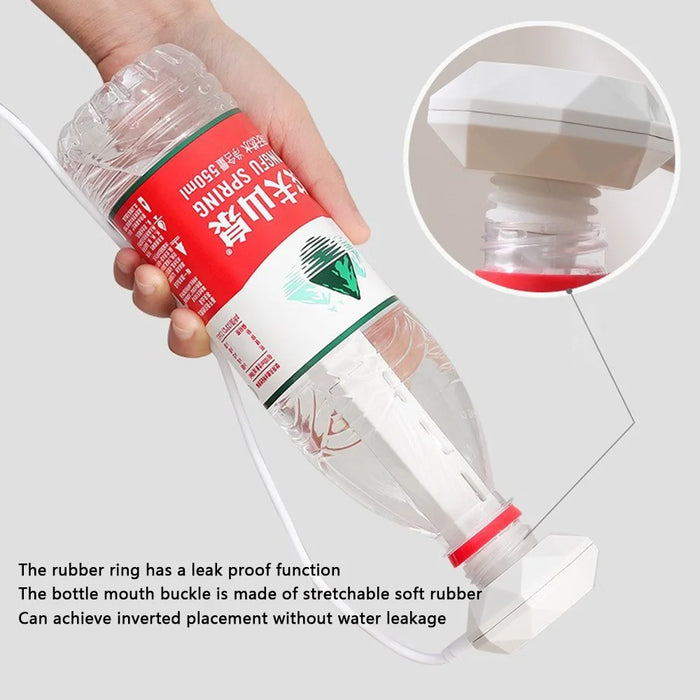 Donut Air Humidifier Bedroom Desktop USB Mini Mist Diffuser Mineral Water Bottle Humidifier - 6
