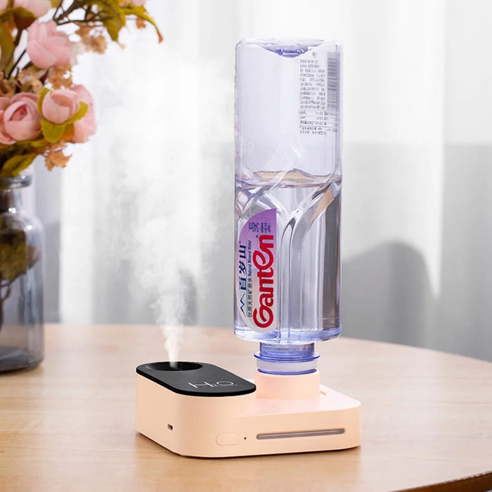 Camera-shaped Wireless Humidifier USB Desktop Portable Mist Maker 30mm Water Bottle Humidifier - Pink - 2
