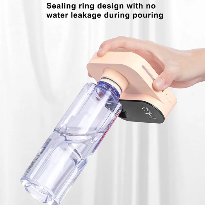 Camera-shaped Wireless Humidifier USB Desktop Portable Mist Maker 30mm Water Bottle Humidifier - Pink - 3