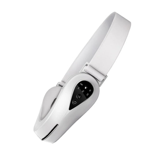 S121 Microcurrent EMS Face Slimming Instrument Facial Lifting Massage V-face Beauty Device - White - 1