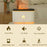 XF06 Simulation Flame Light USB Humidifier Home Desktop Aromatherapy Mist Diffuser - Black - 2