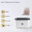 XF06 Simulation Flame Light USB Humidifier Home Desktop Aromatherapy Mist Diffuser - Black - 4