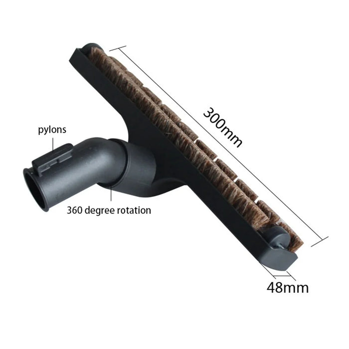 Universal Vacuum Cleaner Brush Head Suction Nozzle Horse Adapter - Inner Diameter: 32mm - 7